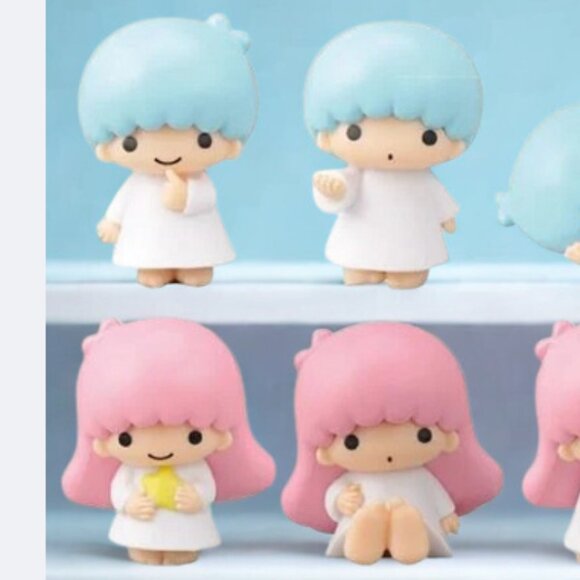 Little Twin Stars x Artbox Japan exclusive miniature figures set HTF Sanrio - Picture 2 of 14